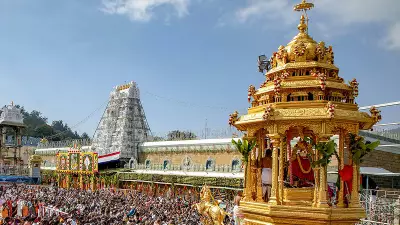 How Indian temples use live streams and underground halls to protect donations
