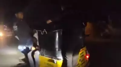 Hyderabad Auto Driver Booked for Overloading After Viral Video