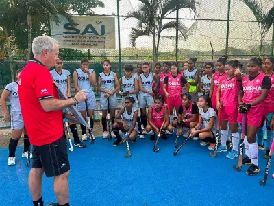 India Junior Women's Hockey Team Set for UK Tour Under New Coach Tim White