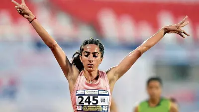 India's 1500m Record Holder KM Deeksha Fails Dope Test Again