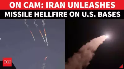 Iran Releases Dramatic Footage of Missile Storm Targeting U.S. Bases