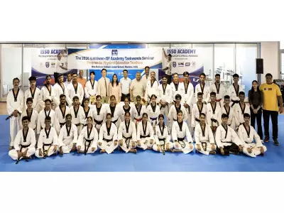 ISSO, ISF Academy, Kukkiwon Launch Taekwondo Education Program in India
