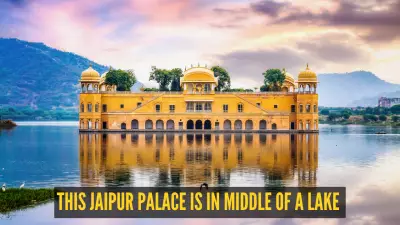 Jal Mahal: Jaipur's Underwater Palace with Four Floors Submerged
