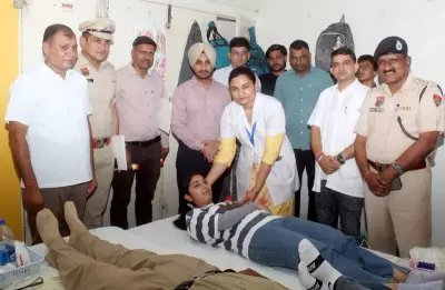 Kaithal police blood donation camp collects 44 units