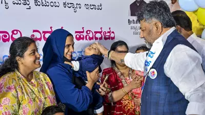 Karnataka CM Shivakumar urges 100% pulse polio vaccination coverage