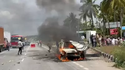 Karnataka Man Dies in Car Bomb Plot to Kill Ex-Girlfriend; Woman Escapes