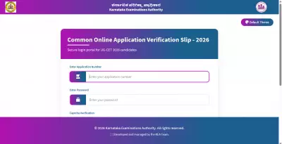 KCET 2026 Verification Slip Released at cetonline.karnataka.gov.in