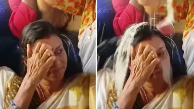 Kerala Minister Bindu Krishnan Has Payasam Spilled on Her During Scheme Launch