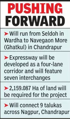 Maharashtra Approves HUDCO Loan for Nagpur-Chandrapur Expressway Land Acquisition