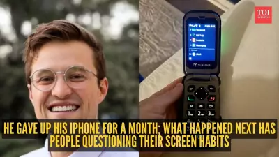 Man Ditches iPhone for Flip Phone, Discovers He's Using His Brain More