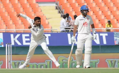 Manav Suthar Shines on Test Debut as India Dominate Afghanistan