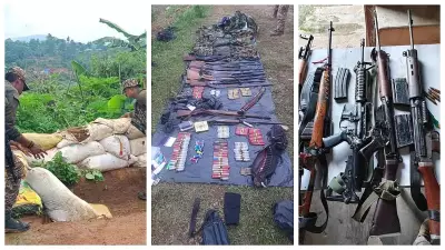 Manipur Security Forces Disarm Civilians Amid Kuki-Naga Tribal Conflict