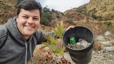 Man's 589-Day Mission to Clean Up California's Eaton Canyon