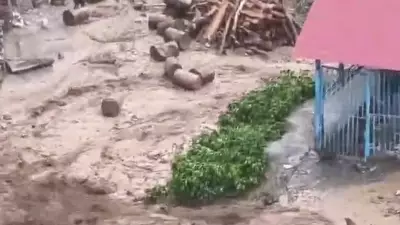 Massive Cloudburst in North Kashmir's Bandipora Damages Dozens of Houses