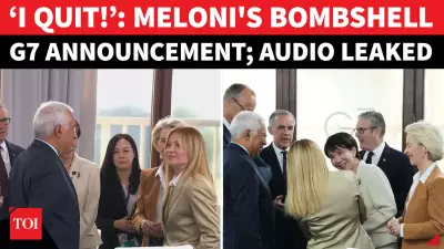 Meloni Quits Smoking, Shares Candid Moment with G7 Leaders at Summit