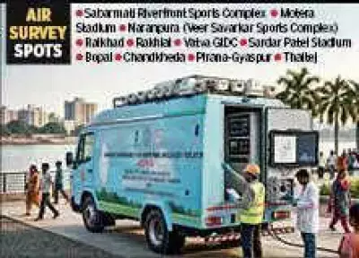 Mobile Lab to Identify Air Pollution Sources in Ahmedabad