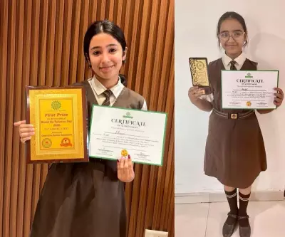 Mount Carmel Students Win Prizes in Tricity Poster-Making Competition