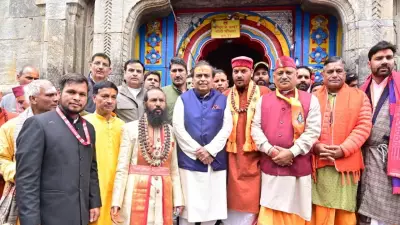 Mukesh Ambani Offers Prayers at Kedarnath and Badrinath Temples