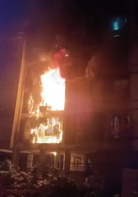 Navi Mumbai Fire: Couple Blames MSEDCL, Demands Compensation After Blaze Injures Six