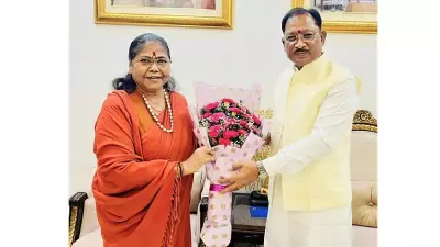 NCBC Chairperson Meets Chhattisgarh CM for OBC Welfare