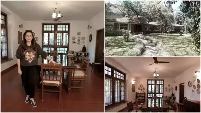 Neelam Kothari's Lonavala Bungalow: A Blend of Antique Decor and Carved Walls