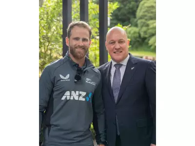 New Zealand PM Luxon Hails Williamson as One of Greatest Blackcaps After Retirement