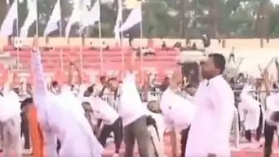 Nishant Kumar faces criticism for yoga session with Bihar CM Nitish Kumar