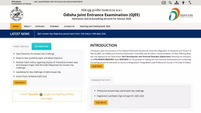 OJEE Result 2026 Date Announced: Check Expected Release Schedule