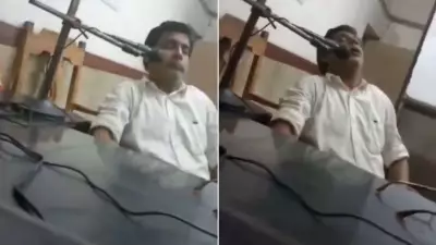 Patna Junction Enquiry Officer Caught Sleeping on Duty, Video Goes Viral