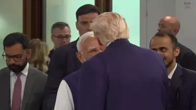PM Modi and Trump Shake Hands at G7 Summit in France After 16 Months