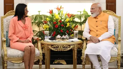 PM Modi Holds Talks with Venezuela's Acting President Delcy Rodriguez