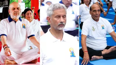 PM Modi leads International Yoga Day celebrations in Kolkata, leaders join nationwide events