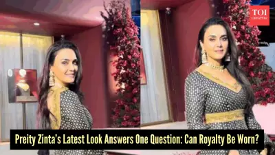 Preity Zinta Stuns in Rs 9.12 Lakh Black Pishwas at Jewellery Store Launch