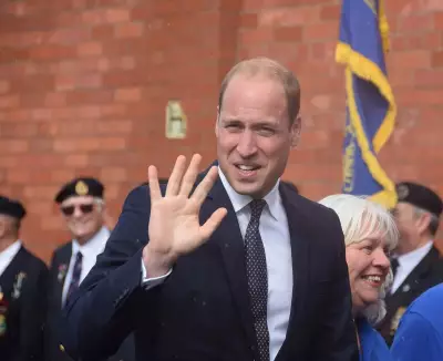 Prince William Kneels to Accept Toddler's Drawing, Promises to Display It on Royal Fridge