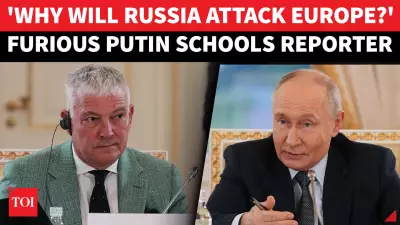 Putin Dismisses Russia NATO Attack Claims as Nonsense, Gives History Lesson