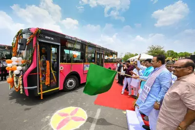 Rajasthan CM flags off 29 new electric buses in Jaipur under PM e-Bus scheme
