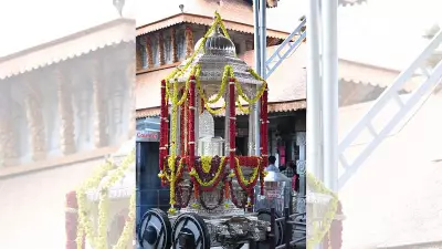 Rs 3 Crore Silver Chariot Donated to Sri Mookambika Temple in Kollur