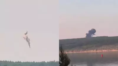 Russian Tu-22M3 Bomber Crashes in Siberia, Turning Into Fireball