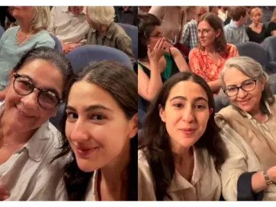 Sara Ali Khan's Theatre Night with Amrita Singh and Sharmila Tagore