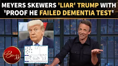 Seth Meyers Mocks Trump's Cognitive Test Claims in Brutal Monologue