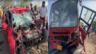 Six Killed in Triple Vehicle Crash in Jalgaon, Maharashtra