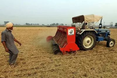 Stubble Burning Drops in Punjab but Machine Access Still a Challenge