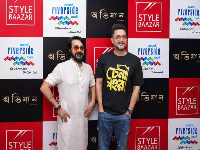 Style Baazar Hosts Cast of Bengali Film Abhhiman at Avani Riverside Mall