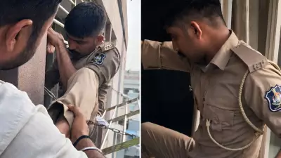 Surat Cop Climbs Into Locked 7th Floor Flat to Save Man Attempting Suicide