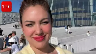 Taarak Mehta Actress Munmun Dutta Struggles with Sun on Norway Trip