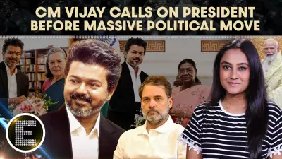 Tamil Nadu CM Vijay meets President Murmu, Sonia, Rahul in Delhi