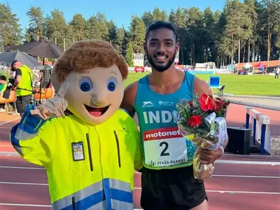 Tejas Shirse breaks national record in 110m hurdles, qualifies for CWG 2026