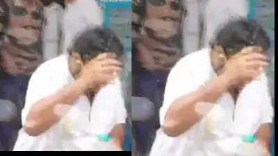 TMC Leader Soumitra Banerjee Pelted with Eggs During Court Transfer