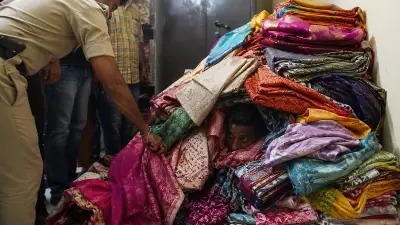 TMC Worker Hiding Under Sarees Arrested for 2021 Post-Poll Violence