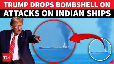 Trump Claims Iranian Drones Hit Indian-Crew Ships in Strait of Hormuz
